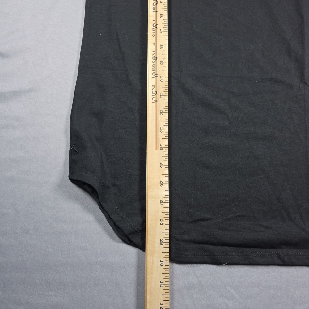 Cuts Men's AO Elongated Tee, Black, size L New without tags - Picture 11 of 12